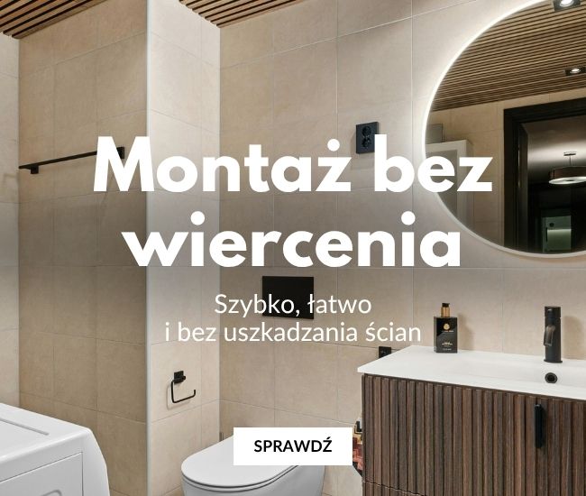 Montaż bez wiercenia