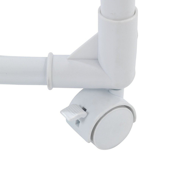 Narożny wieszak na ubrania - szafa na kółkach, WENKO