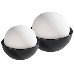 Dekoracyjny nawilżacz powietrza w kształcie kuli - nowoczesny design, 2 sztuki