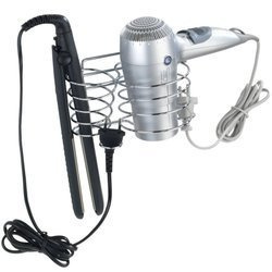 Uchwyt CLASSIC na suszarkę do włosów i prostownicę, 2w1, WENKO