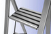 Aluminiowa drabina, 2-stopniowa, WENKO