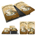 Szklane płyty ochronne COFFEE na kuchenkę – 2 sztuki, WENKO