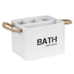 Organizer łazienkowy GARA, biały, WENKO