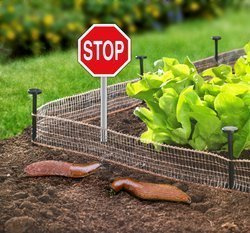 Płotek na ślimaki, miedziany odstraszacz ślimaków, 8 m, 2 sztuki
