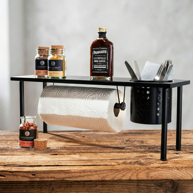 Półka kuchenna na przyprawy z uchwytem na ręcznik 2w1 – Blanco WENKO