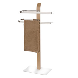Łazienkowy stojak na ręczniki SAMONA BROWN, 2-ramienny, WENKO