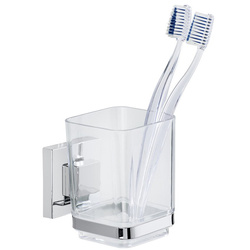 Pojemnik na szczoteczki do zębów QUADRO,Vacuum-Loc, WENKO