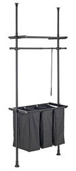 Teleskopowy system do garderoby z koszem na pranie, Hercules, WENKO