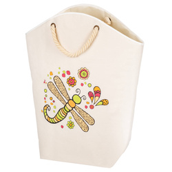 Mały kosz na pranie z uchwytami ze sznurka, 58 l, WENKO