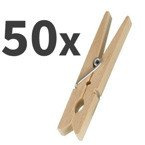 Klamerki do bielizny, na pranie - 50 sztuk w komplecie, WENKO