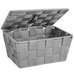 Organizer z pokrywką ADRIA, pojemnik łazienkowy, WENKO