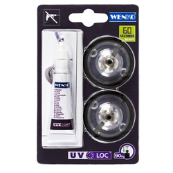Elementy montażowe UV-Loc, adaptery, 2,5 x 7 x 1,5 cm, WENKO