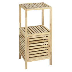 Regał łazienkowy NORWAY z drzwiczkami - 3 poziomy, WENKO