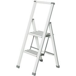 Aluminiowa drabina, 2-stopniowa, WENKO