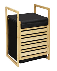 Bambusowy kosz na pranie, Ecori, WENKO