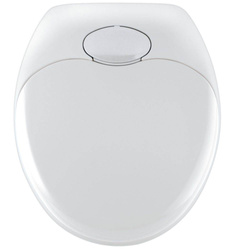 Deska sedesowa dla dzieci i dorosłych FAMILY - Thermoplast, wolnoopadająca, WENKO