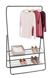 Wieszak na ubrania z półkami SHIVA, WENKO