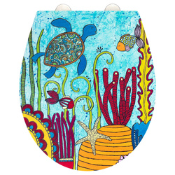 Deska sedesowa z kolorową grafiką, Under Water, WENKO