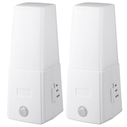 Lampka nocna LED z sensorem ruchu, 2w1 - 2 sztuki