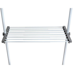 Półka do garderoby, HERKULES, 73-120 x 42 cm, biała, WENKO