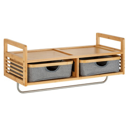 Wieszak na ubrania ścienny BAHARI, bambusowy, WENKO