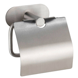 Srebrny Uchwyt na papier toaletowy OREA SHINE, Turbo - Loc, WENKO