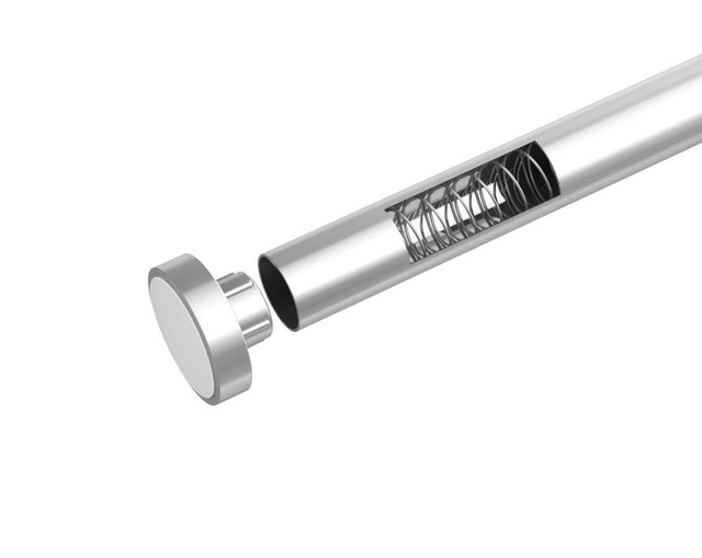 Teleskopowy drążek prysznicowy LUZ, Ø 2,8 cm, 110-185 cm, chrom, WENKO