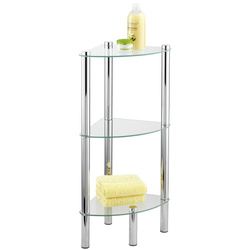 Półka łazienkowa narożna YEGO WENKO, 3 praktyczne półki łatwy montaż