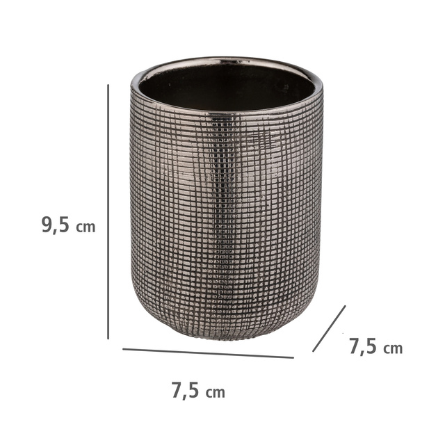 Ceramiczny kubek na szczoteczki RIVARA, WENKO