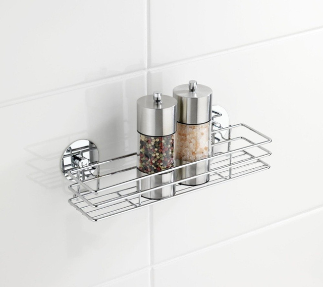 Półka kuchenna na przyprawy TurboFix - stal chromowana, WENKO