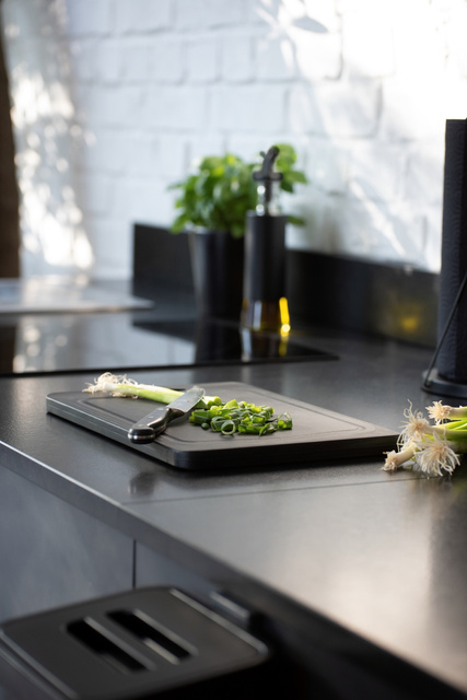 Deska do krojenia KOMBI z rączką, 33 x 23 cm, OUTDOOR KITCHEN, WENKO