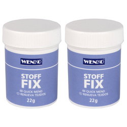 Zestaw: 2x klej w proszku FABRIC-FIX do szybkiej naprawy odzieży