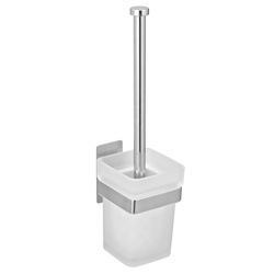 Pojemnik na szczotkę WC na ścianę GENOVA, montaż bez wiercenia Turbo-Loc, WENKO