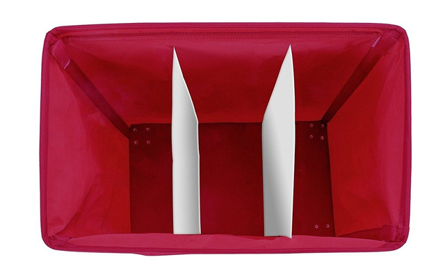 Pojemnik na pranie TRIVO RED - aż 116 litrów, WENKO