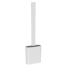 Wąska szczotka WC ZALANA, z silikonową końcówką