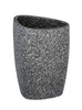 Kubek na szczoteczki ceramiczny PION, antracytowy, WENKO