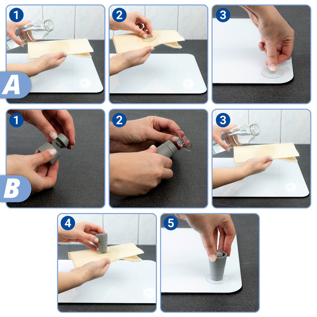 Szklane płyty ochronne BON APPETIT na kuchenkę – 2 sztuki, WENKO,