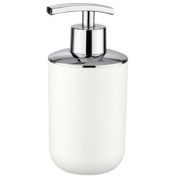 Dozownik do mydła w płynie, pojemnik z chromowaną pompką