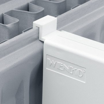 Teleskopowa suszarka na ubrania TWIN, wieszak na kaloryfer, WENKO