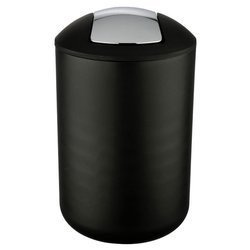 Kosz na śmieci BRASIL BLACK - 6,5 l, WENKO