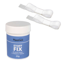 Zestaw: Taśma do podwijania i skracania + Klej w proszku do odzieży FABRIC-FIX