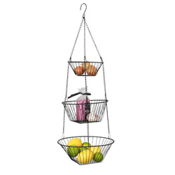 Kosz na owoce wiszący, 3 poziomy, WENKO