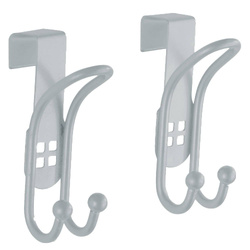 Haczyk na drzwi ANCONA, wieszak - 2 sztuki w komplecie, WENKO