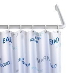 Uniwersalny kątownik do zasłony prysznicowej, WENKO