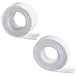 Zestaw dwóch taśm uszczelniających do brodzika, 3,5 m, szerokość 5 cm i 2,8 cm, WENKO