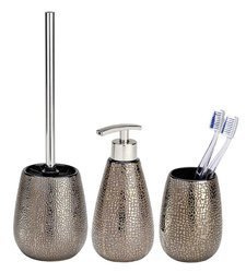 Pojemnik na szczoteczki, dozownik do mydła, szczotka wc MARRAKESH - zestaw WENKO