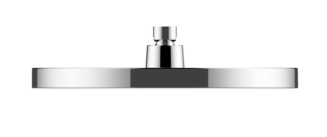 Deszczownica sufitowa okrągła SOFTWATER, Ø 26 cm, srebrna, WENKO