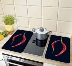 Płyty ochronne na kuchenkę, HOT CHILI DUO – 2 sztuki, WENKO