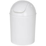 Łazienkowy kosz na śmieci, obrotowa pokrywa, WENKO