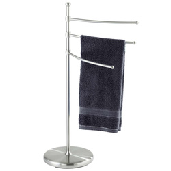 Wieszak na ręczniki ADIAMO, trzy regulowane ramiona, WENKO